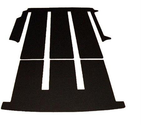 autix 368369 Gastraum und Kofferraum Komplett Teppich Fußmatte kompatibel für VW T5 Multivan 1 Schiebetür