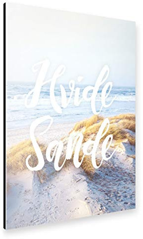 artboxONE Alu-Print 120x80 cm Hvide Sande von Künstler Florian Kunde