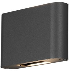 Konstsmide Wandleuchte Chieri | antrazit | High Power LED | 2x6W | 7854-370