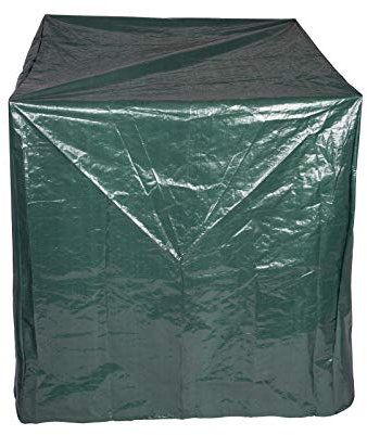 EUGAD Gartenmöbel Schutzhülle Abdeckhaube für Strandkorb Gewebeplane Plane Hülle 140-175x135x105cm Grün