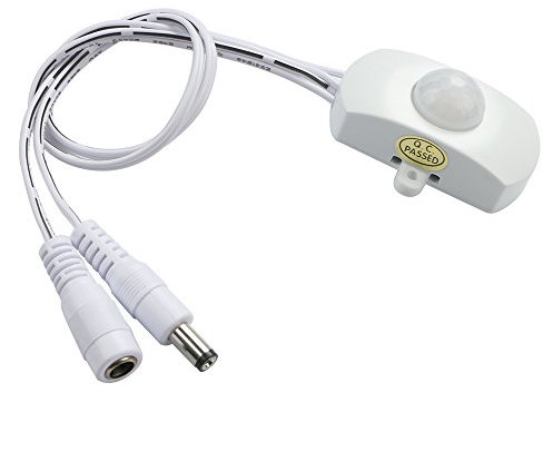 DC5-24V 5A MiniAuto PIR Motion Infrared LED Light Strip Sensor Detectoration Switc