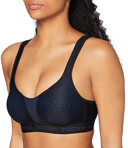 Triumph Damen Triaction Energy Lite N EX Sports bra non-wired, SCHWARZ, 85E