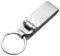 jiheousty Anti-Lost Heavy Duty Cinturón de Acero Inoxidable Titular de la Llave Key-Clip Llaveros Desmontables para Llaves Cinturón Llavero Hombres Joyería