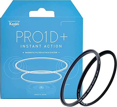 Kenko Filtros de protección del Objetivo PRO1D+ Instant Action UV L41 52mm, Anillo Adaptador magnético específico Incluido, Fabricado en Japón