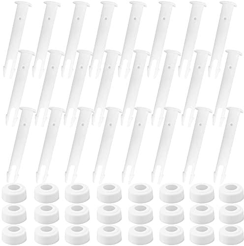 24 pcs Intex Pool Ersatzteile,Stift Splint Pin Pool,6cm/2.36in Länge Ersatzteile Frame Pool,Pool Replacement Ersatzteile,Pin Splint Pin,Stifte und Dichtungen Geeignet für Rahmenschwimmbäder (24)
