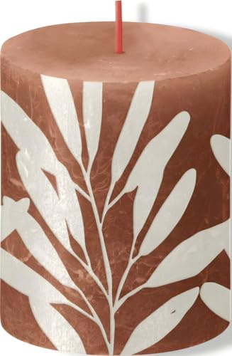 BOLSIUS Rusty Pink Sage Rustic Silhouette Kerze 8 cm x 7 cm