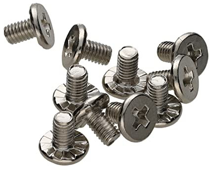 kenable Hard Drive/HDD/CD/DVD/Floppy PC Mounting Screws M3 x 1/4in Long [10 Pack]