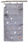 Papierdrachen Adventskalender 2024 als Wandkalender aus Stoff zum Befüllen - blau-grau & silber - hochwertig bestickt - Stoffbeutel - Geschenksäckchen - wiederverwendbar - Set Nr 35