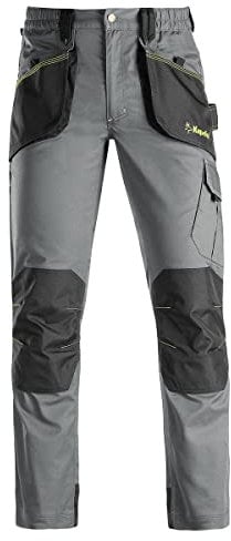 Kapriol Slick Pantalone da Lavoro con Doppie Cuciture Tasche per Ginocchiere Multitasche (M)