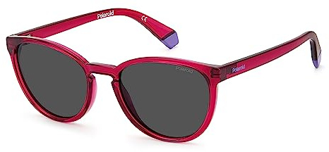 POLAROID KIDS Kinder Brille PLD 8047/S Größe 49-17 mm Fuchsia polarisiert