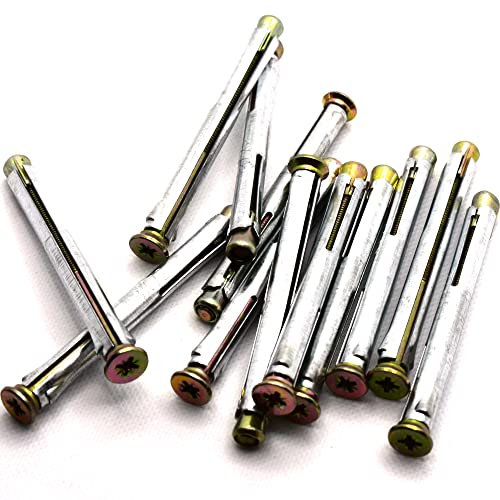 Lot de 10 chevilles pour cadre métallique tête fraisée 10 x 182 mm Acier galvanisé