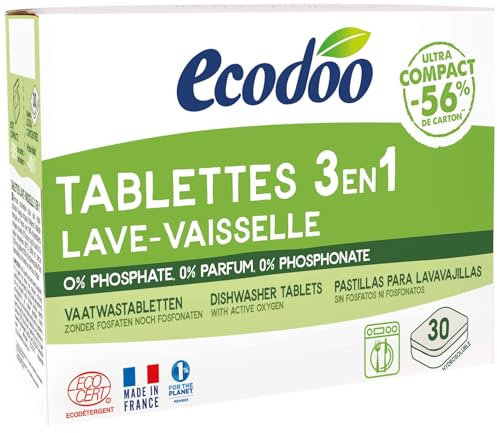 Pastiglie per lavastoviglie per macchina 3 in 1 30 unità