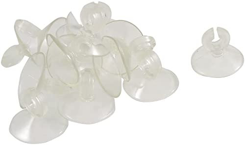 XYWHPGV Aquarium Luftpumpe Airline Schlauch Heizung Halter Saugnäpfe 26mm 15 Stück(1765c e7af1 2ead2 dfa70 015ba 5acaf