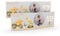 Banner selbst gestalten mit Foto und Text I Geburtstagsbanner (50x150cm) personalisiert mit Bagger I Kindergeburtstag Deko