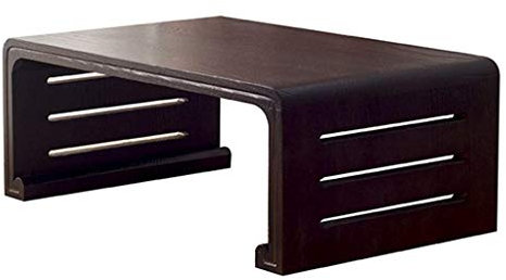 sjdoPulse Teetisch aus Holz, Couchtisch, runder Tisch, Fensterbank, Massivholz, japanischer Stil, Couchtisch, Erkerfenstertisch, Dampfbad, kleiner Tisch