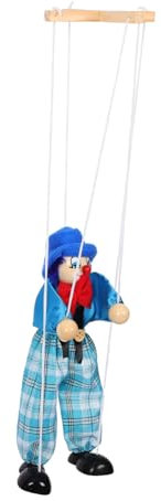 BESTonZON 4 Stück Marionette Strauß Puppen für Mädchen interaktives Spielzeug Kinder Puppen Toy Mädchenspielzeug pädagogisches Spielzeug Figur Statue Ornament Puzzle