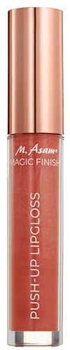 M. Asam MAGIC FINISH Push-up Lipgloss Mighty Nude (4 ml) - Plumping Nuder Lipgloss Für Volle, Glänzende Lippen, Angereichert Mit Hyaluron, Prickelnder Push-up Effekt.