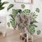 Wandtattoo Elefant Wandsticker Wanddeko für Wohnzimmer Schlafzimmer Sofa Hintergrund,Wandaufkleber Kinderzimmer Mädchen und Jungs,Wandaufkleber Diy Wandkunst Dekor