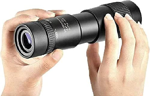 Teleskop 4k, 4k 10–300 x 40 mm Super-Telezoom-Monokular-Teleskop, tragbares Teleskop mit 300-facher Vergrößerung