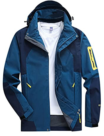 SRZYMJ Windjacke Herren Leicht Bikerjacke Leder Schwarz Herren Teddyfleece Winter Fleecejacke Leichte Regenjacke Regenjacke Rennrad Bikerjacke Leder Schwarz B Teddyfell Gefüttert Weste Jacke 5XL