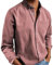 Chemise Oxford unie légère et décontractée en coton pour homme - Chemise boutonnée à manches longues pour homme - Chemise habillée infroissable avec poche Oxford, rose, XXL