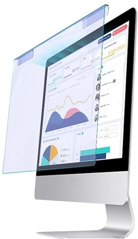 Displayschutzfolie für 12-27 Zoll Display zum Aufhängen,Anti-Blaulichtfilter und Displayschutzfolie Augen mit Blendschutz Computer-Bildschirme,Hängender Anti-Blaulichtfilter für Computer/Desktops