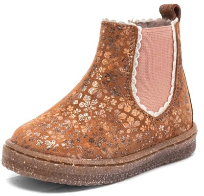Bisgaard Siggi Lamb Sneaker, Brown Flower, 29 EU