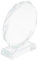 OSOLADY Trophée de Récompense en Cristal Personnalisable 8 Cm Plaque Vierge Octogonale Décoration d'entreprise Sportive