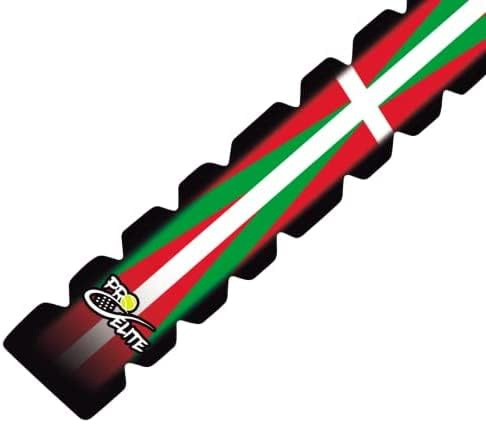 Protector Pala de Padel|Elige tu Color o Bandera|Modelo Dentado|Autoadhesivo|Evita Golpes y Rayaduras,Tecnología de Absorción de Impactos|Medidas 36,2cm x 5,3cm x 0,6cm|Pro Elite|