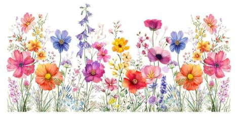 LZYWOD Doppelseitiger Wandaufkleber mit bunten Blumen und Schmetterlingen, elektrostatische Paste, Fenster, dekorative Kleister, Wandaufkleber, Glasaufkleber, Blumenstrauß, bunte Aufkleber & Aufkleber