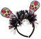 Piceioep Totenkopf-Haarband für Halloween, Festlichkeiten, Stirnband, Skelett, Haar-Accessoire, Party, unverzichtbar, Cosplay, Totenkopf-Kopfbedeckung