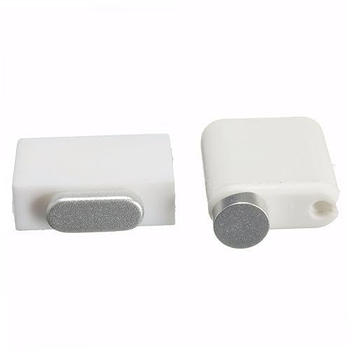 Uonlytech Metal Earphone Dust Plug Keeper for Plus Plus Air Silver Durable Dust Protection for Charger and Headphone Sockets