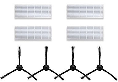 NUOVO bagaglio di ricambio per robot aspirapolvere iLife A6 A4 A4s aspirapolvere aspirapolvere aspirapolvere HEPA spazzola laterale