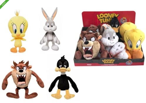 Funko Looney Tunes Plüsch, 20 cm, verschiedene Modelle, 1 Stück (Artikel kann variieren)
