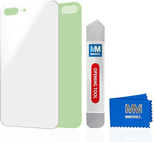 MMOBIEL Rückklappe Back Cover Batterie Gehäuse kompatibel mit iPhone 8 Plus (Weiß) 5.5 inch Ersatzteil