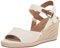 Lucky Brand Damen Mindra Wedge Espadrilles, weiß, 38 EU
