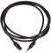 REY Cavo Ottico Digital Sound Toslink a Mini Toslink 3,5 mm 2 m, Nero