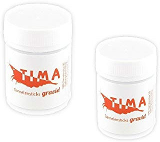 TIMA Garnelenshop® Garnelenfutter I Garnelenstick I Futter für Garnelen I Gravid Serie I Made in Germany I Energie-Booster I Eifleckbildung I Top Mineralien und Proteine I Premium Nährstoffe I 40g