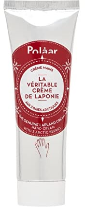 Polåar - Handcreme - Die Echte Lappländische Creme mit 3 Arktischen Beeren - Feuchtigkeitsspendende Hautpflege - Natürlicher Aktivstoff, Natural Care, Cruelty Free, Made in France - Tube 50 ml