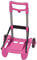 SJ Schultrolley für Kinder; Trolley für Schulranzen und Rucksäcke von Seven & SJ, Einfach zum Ziehen für Mädchen und Jungen, pink