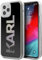 KARL LAGERFELD KLHCP12LKLMLBK Hülle für iPhone 12 6,7 Pro Max schwarz Karl Logo Glitter