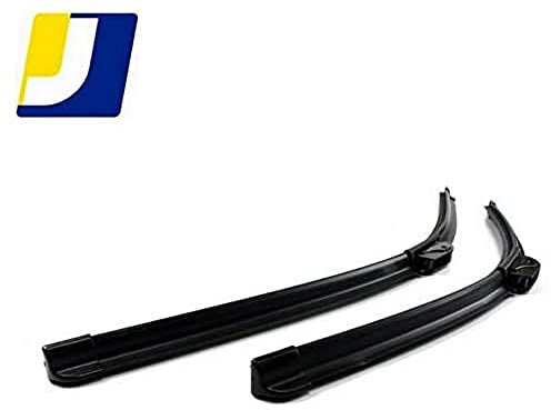 Jurmann Trade GmbH Aero Scheibenwischer Satz 650/450 mm Flachbalkenwischer Wischblätter Set 2 Stück Paar für vorne