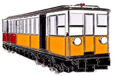 Zunftbedarf.de Krawattenschieber Krawattenklammer U-Bahn Eisenbahn UBahn BVG Berlin