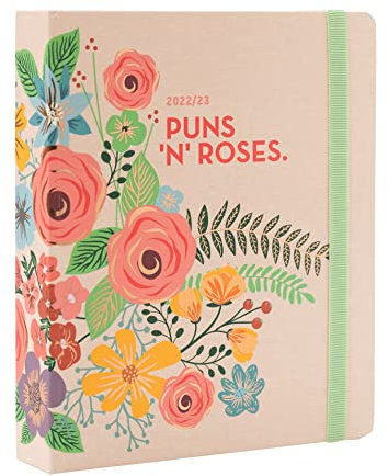 Kokonote Planer 2023, Blumen PremiumTerminkalender 2023, Wochenplaner für ein gutes Zeitmanagament, ein Kalender für Ihre Routine, Personal Organizer