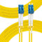 FLYPROFiber 100M OS2 LC à LC Câble Fibre Optique | Options de longueur : 0,5m-100m, 1G/10GB Monomode Duplex, 9/125um SMF Câbles à Fibres Optiques LSZH-100Meter