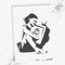 LaserCad Schablonen BANKSY Streetart (B070, TV Girl, DIN A3) Stencil für Graffiti, Airbrush, Kunst, Deko, zum Malen