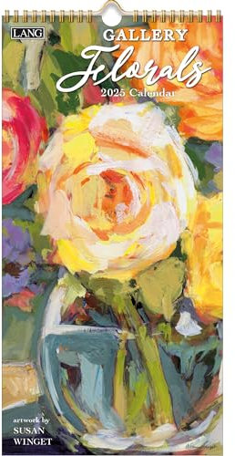 LANG Gallery Florals 2025 Vertikaler Wandkalender (25991079149)