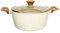 5five - faitout harmony d24cm en aluminium forgé beige