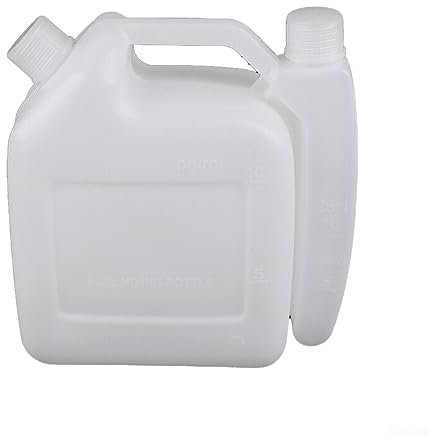 DuBom Tanque de botella de mezcla de gasolina y aceite de 2 tiempos de 1,5 L