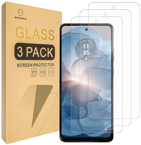 Mr.Shield Verre Trempé Film Protecteur pour Motorola Moto G24 Power Lot3 | d'écran Vitre Protecteur 9H Dureté